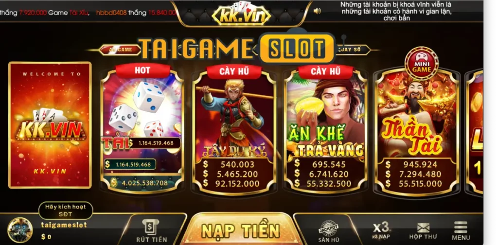 Kk Vin thêm nhiều tính năng đặc biệt