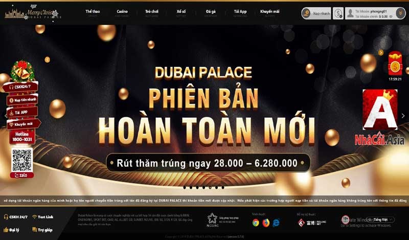 Về thông tin cá nhân bảo mật tại Dubai Palace là an toàn