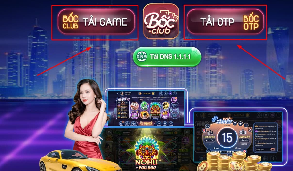 Bốc club - Chơi ngay bốc club phiên bản nổ hũ mới nhất 2022