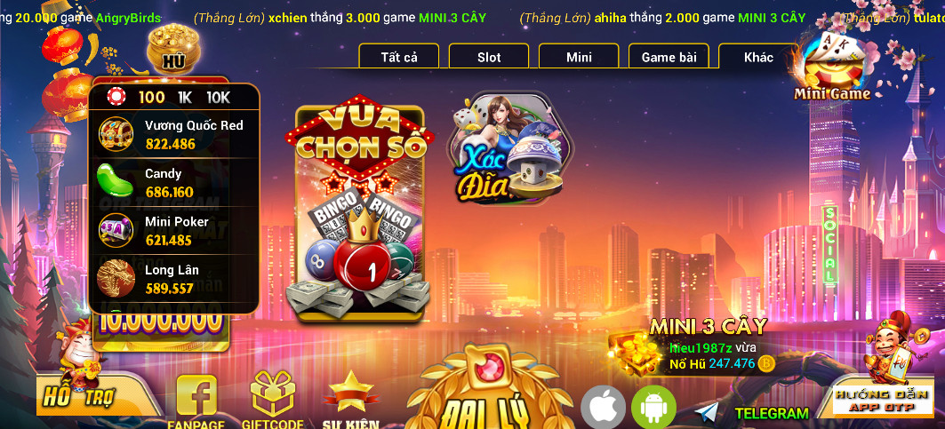 Tải game bài k86 apk / ios - K68.club xanh chín đổi thưởng