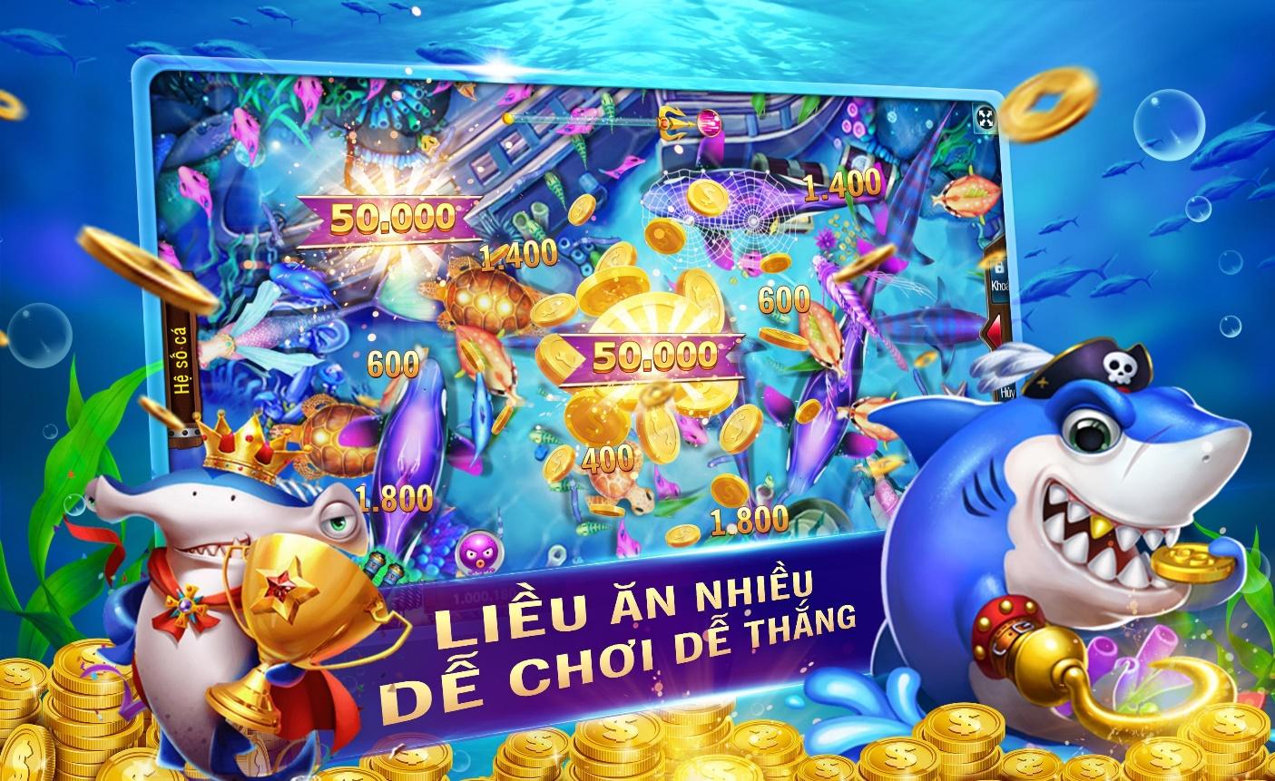 ดาวน์โหลด Thế Giới Bắn Cá 2d - Game bắn cá online ăn xu lớn APK สำหรับ Android