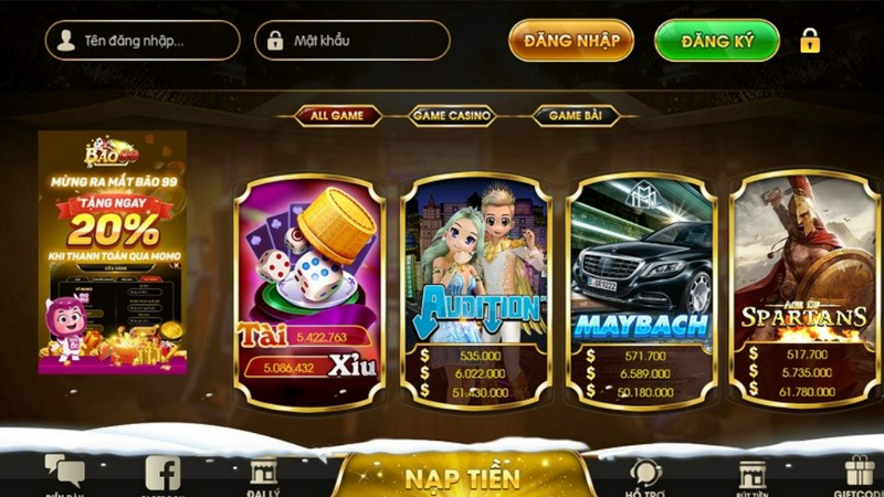 Bao99 Club - Thế giới game cá cược đẳng cấp châu Á