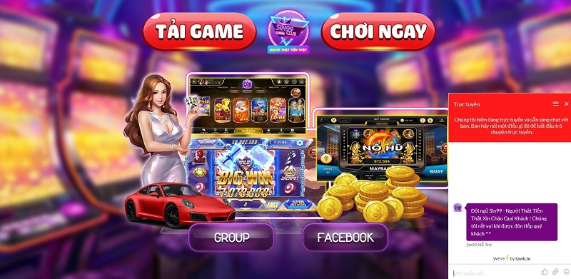 Sin99 -  Làn gió mới cho thị trường game đổi thưởng Việt Nam