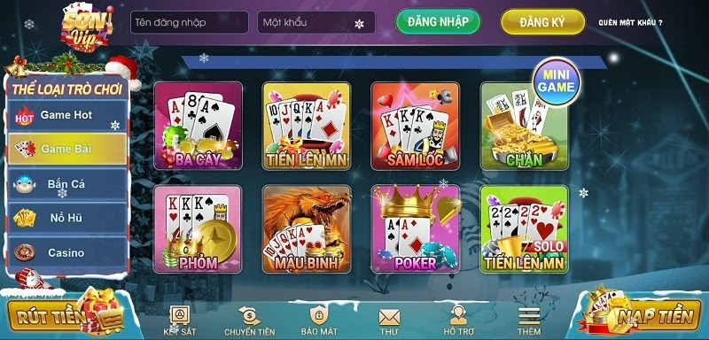 Tải game bài Sonvip – Chơi game thả ga, săn quà cực khủng
