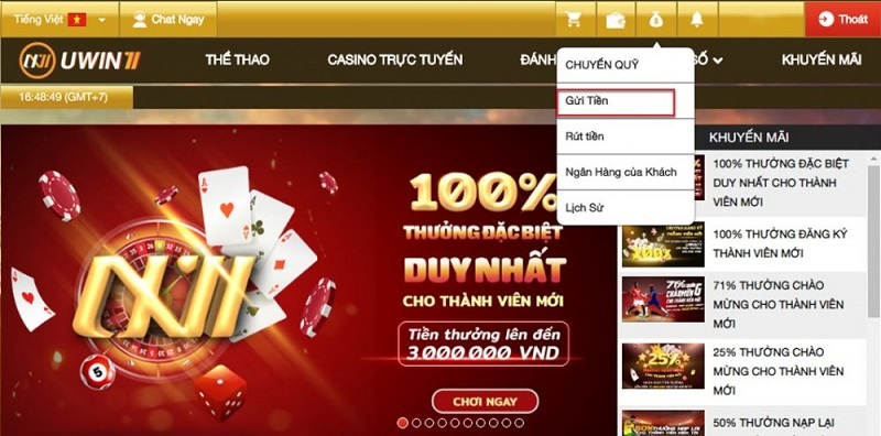 Uwin71 - Thổi bùng đam mê cá cược trực tuyến