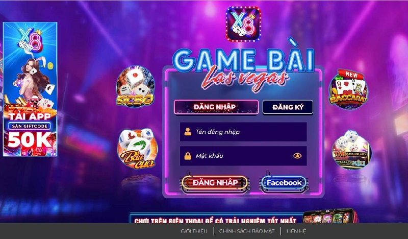 X8 Club -  Cổng game đổi thưởng xanh chín số 1 Việt Nam