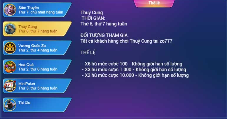 Zo777 - Thiên đường chơi game huyền thoại, có nhiều ưu đãi