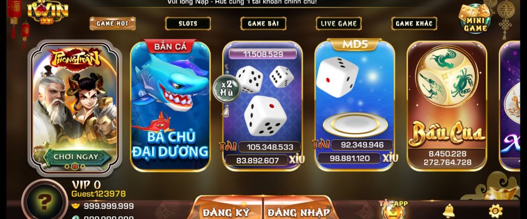 Game cá cược hấp dẫn