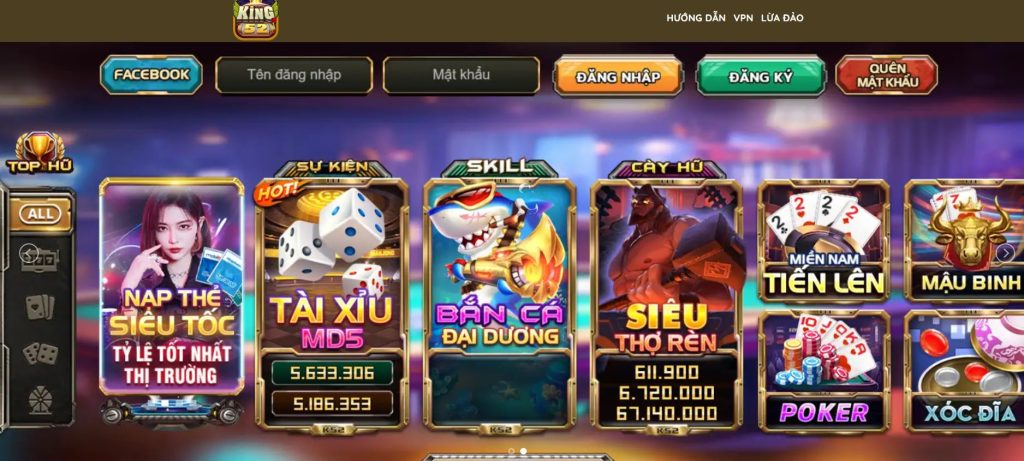 Game tại king 52